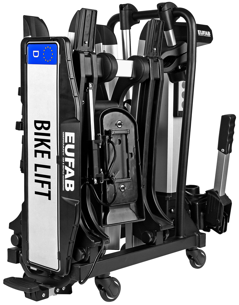 Eufab Bike Lift – Absenkbarer Fahrradträger für 2 Fahrräder – Bild 10