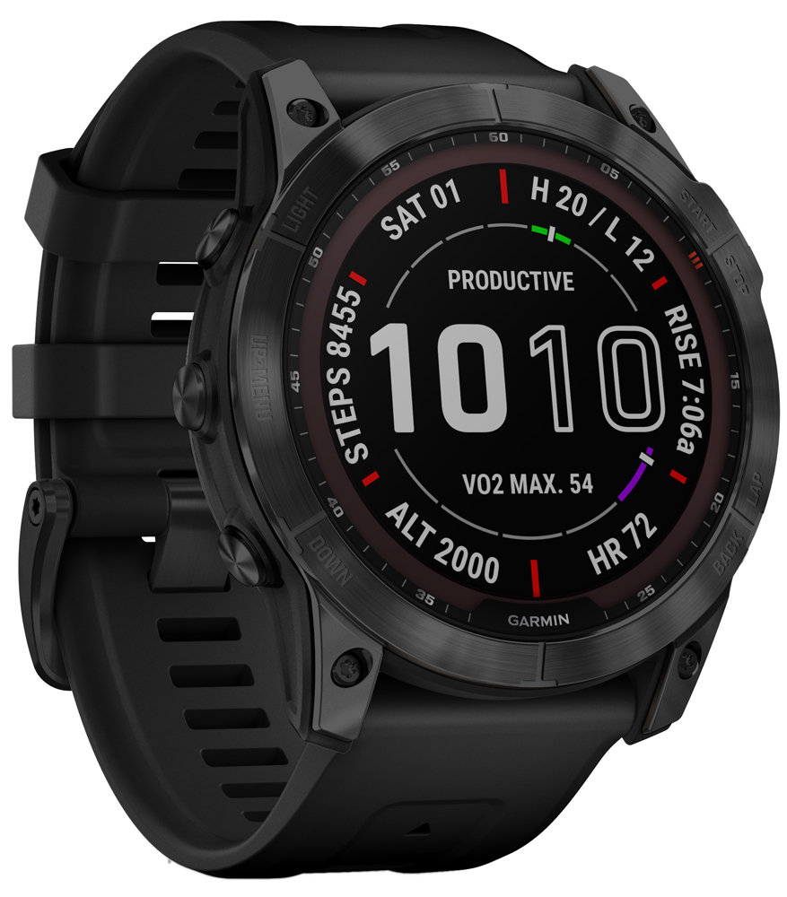 Garmin Fenix 7S SAPPHIRE SOLAR – GPS Multisport Smartwatch – Bild 3
