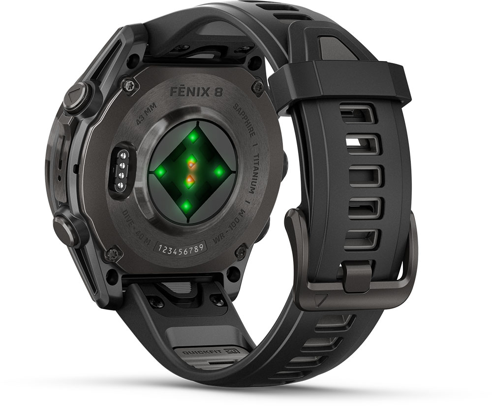 Garmin fēnix 8 – 43 mm AMOLED Sapphire – GPS Multisport Smartwatch – Bild 7