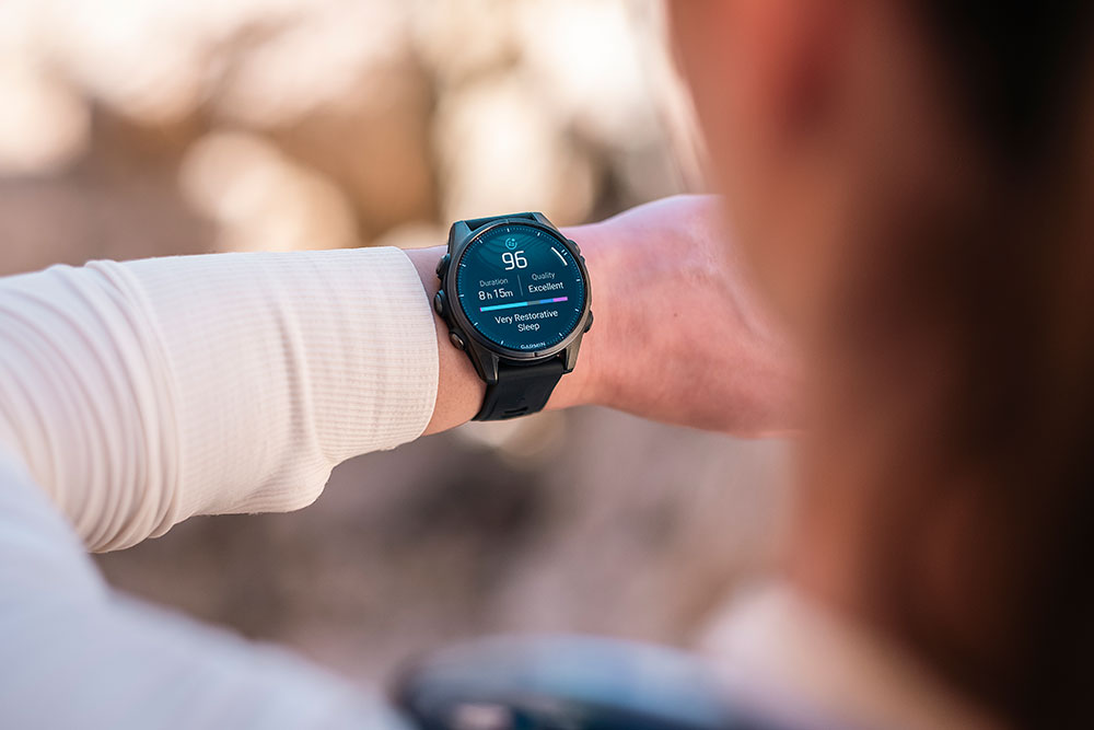 Garmin fēnix 8 – 43 mm AMOLED Sapphire – GPS Multisport Smartwatch – Bild 3