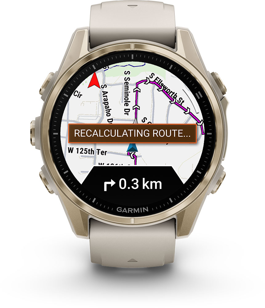 Garmin fēnix 8 – 43 mm AMOLED Sapphire – GPS Multisport Smartwatch – Bild 14