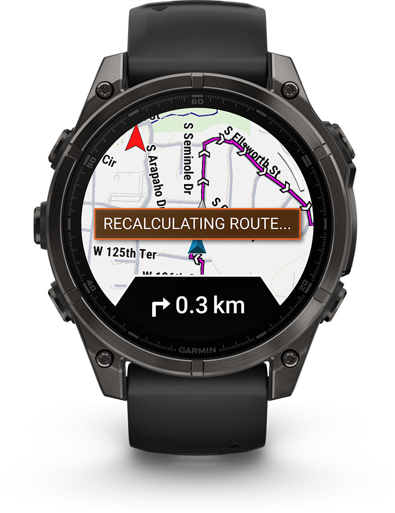 Garmin fēnix 8 – 47 mm AMOLED Sapphire – GPS Multisport Smartwatch – Bild 9