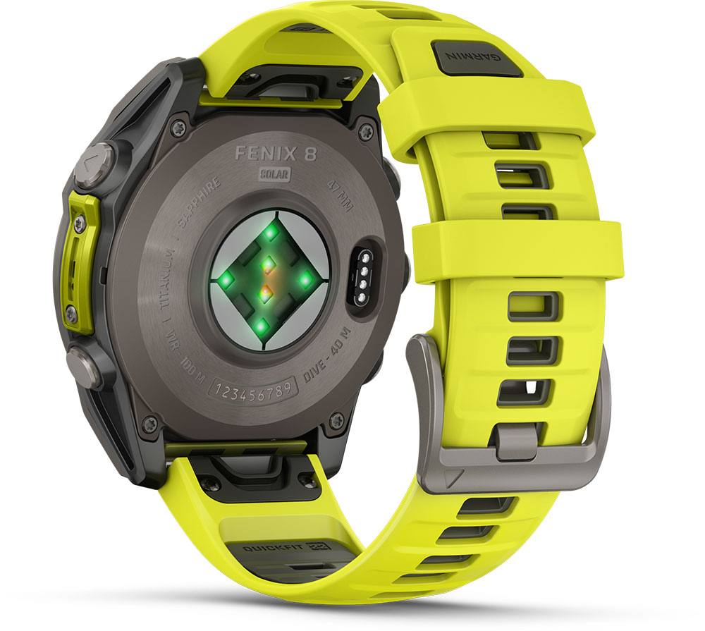 Garmin fēnix 8 – 47 mm Solar Sapphire – GPS Multisport Smartwatch – Bild 6