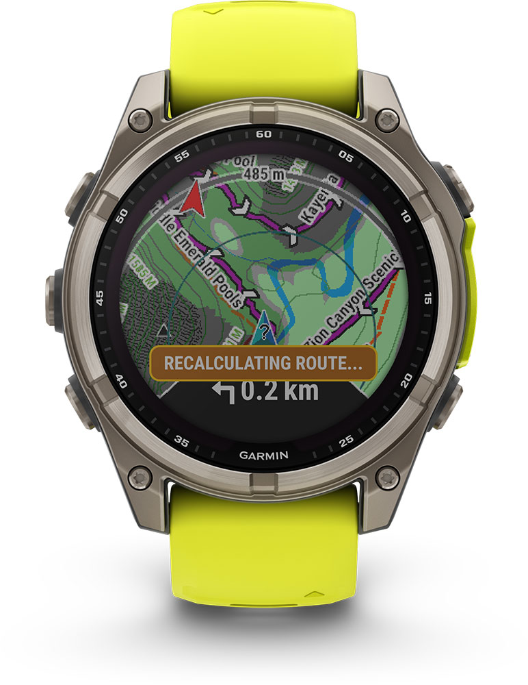 Garmin fēnix 8 – 47 mm Solar Sapphire – GPS Multisport Smartwatch – Bild 9