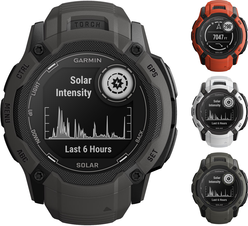 Garmin Instinct 2X Solar Tactical Edition – GPS Multisport Smartwatch