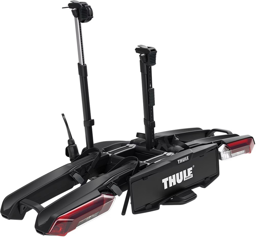 Thule EPOS 2 – Klappbarer Kupplungsträger für 2 Fahrräder