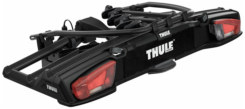 Thule VeloSpace XT 3 BLACK EDITION 939 – Vielseitiger Kupplungsträger für 3 Fahrräder – Bild 10