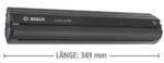 Powertube 500 akku bbp280 horizontal 349mm
