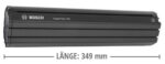 Powertube 500 akku bbp281 vertikal 349mm